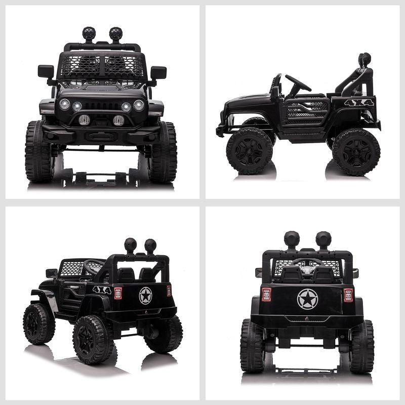 Aosom Aosom 12 Volt 1 Seater All-Terrain Vehicles Battery Powered Ride On with Remote Control