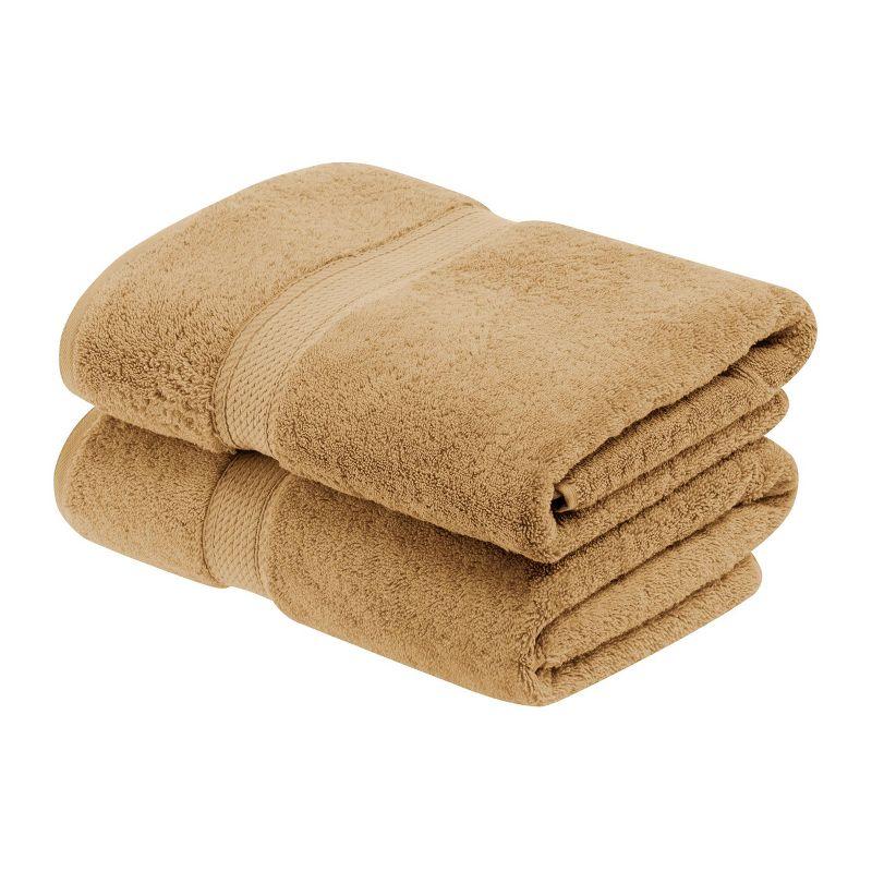 Luxury Toast Egyptian Cotton Heavyweight Bath Towel Set of 2