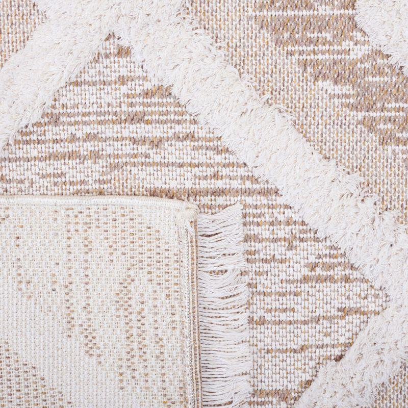 Augustine AGT730 Machine Made Indoor Area Rug - Ivory/Beige - 6'-4"x9'-6" - Safavieh