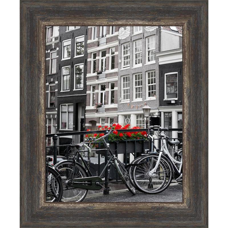 Classic Black Wood Floating Wall Frame 11x14