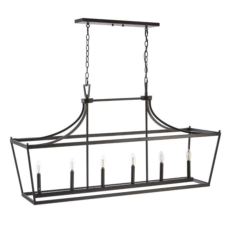 Aroris 6 Light 49" Pendant - PND4093 - Oil Rub Bronze - Safavieh