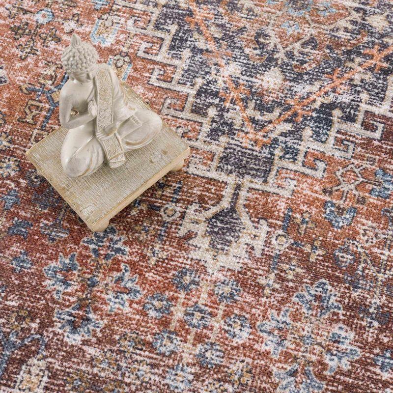 Hauteloom Rectangle Area Rug   Light Blue
