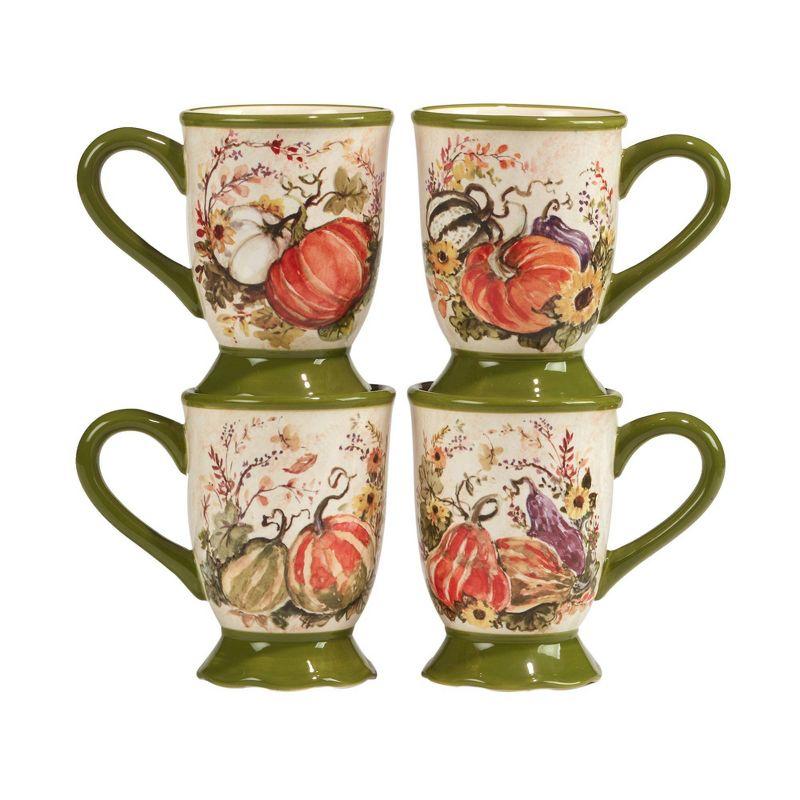 Harvest Morning Set Of 4 Mugs