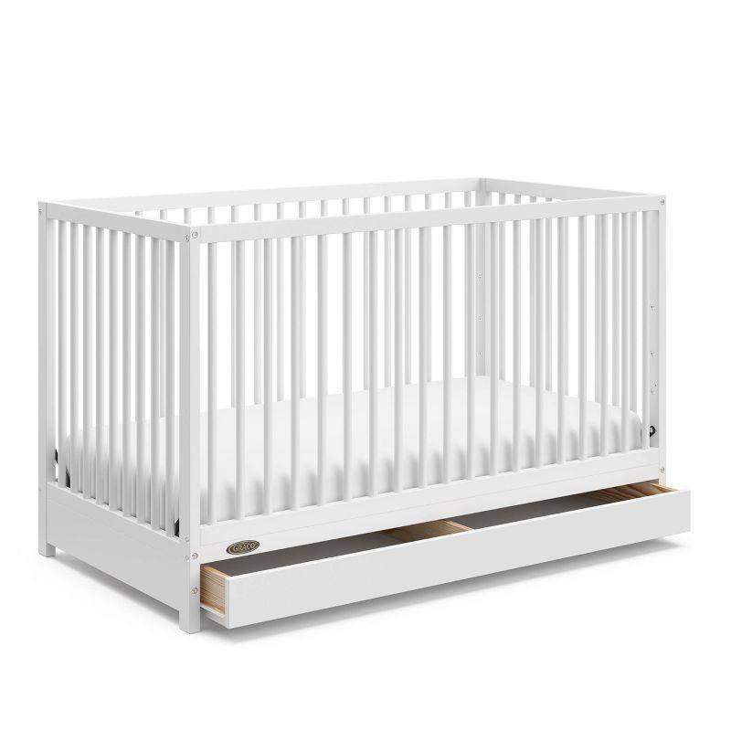 Graco Teddi 5-in-1 Convertible Crib with Drawer