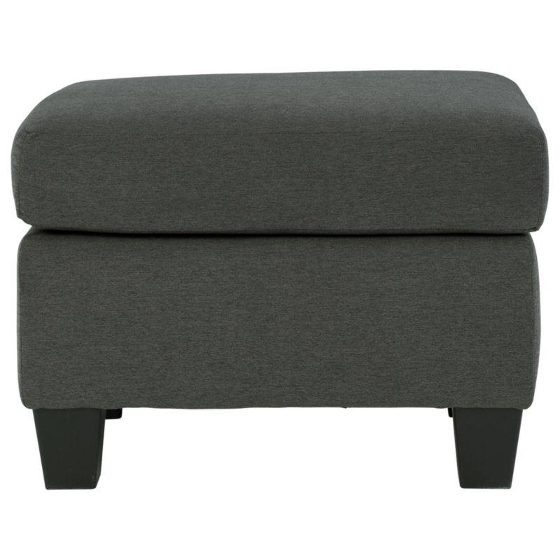 Bayonne Ottoman Charcoal - Signature Design by Ashley