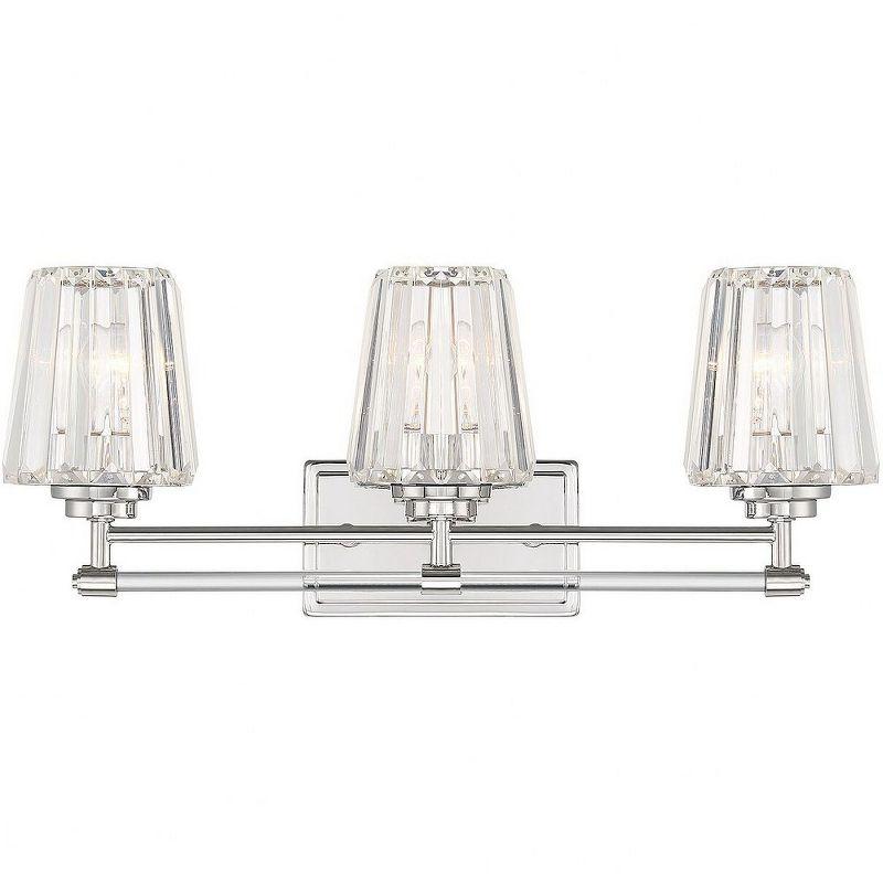 Savoy House Garnet 3 - Light Vanity in  Polished Nickel