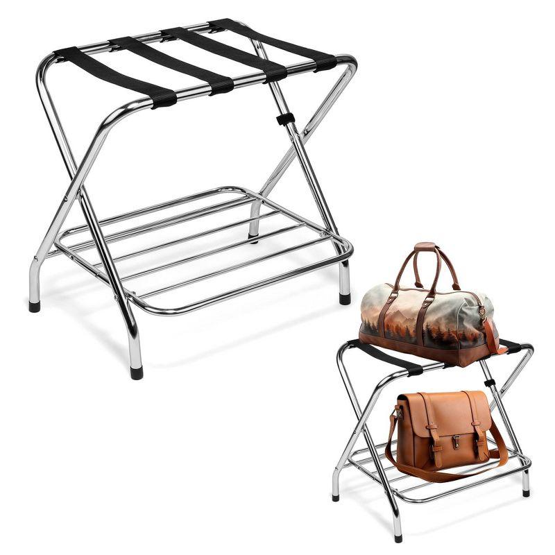 Folding Metal Luggage Rack
