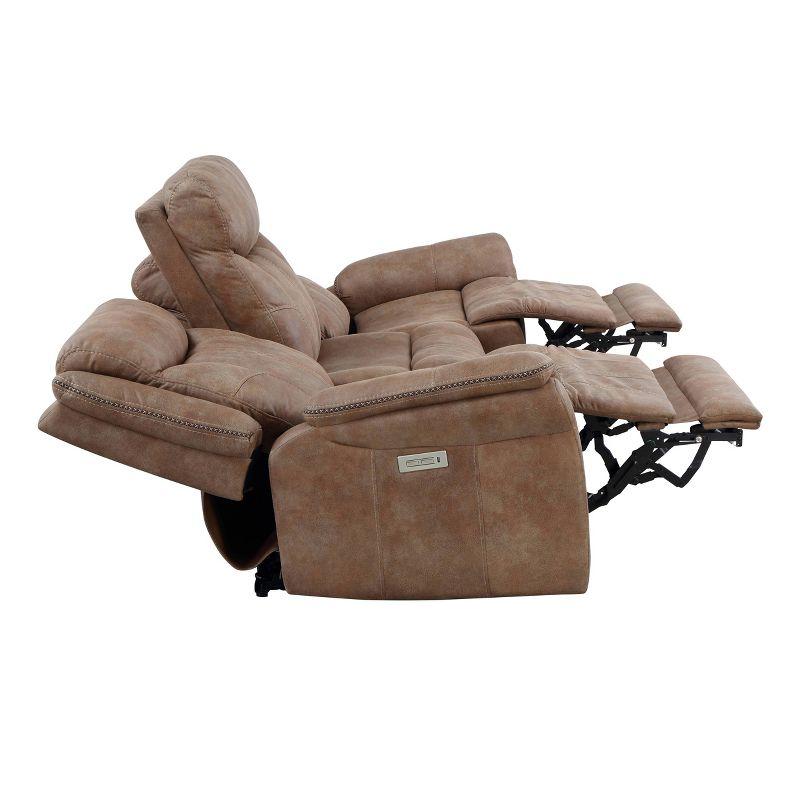 Morrison Power Recliner Sofa Camel - Steve Silver Co.