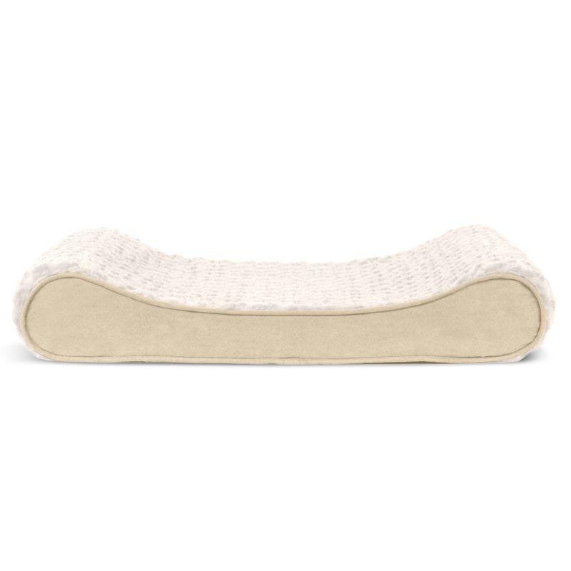 FurHaven Ultra Plush Luxe Lounger Orthopedic Foam Contour Dog Bed