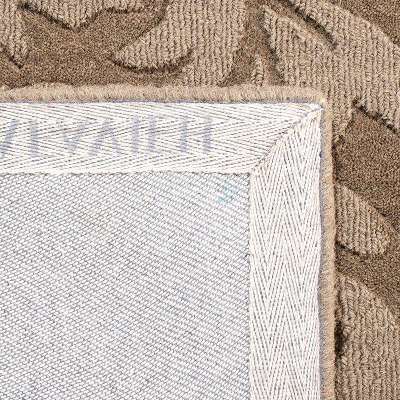 Impressions IM344 Hand Loomed Area Rug - Brown - 7'6"x9'6" - Safavieh.