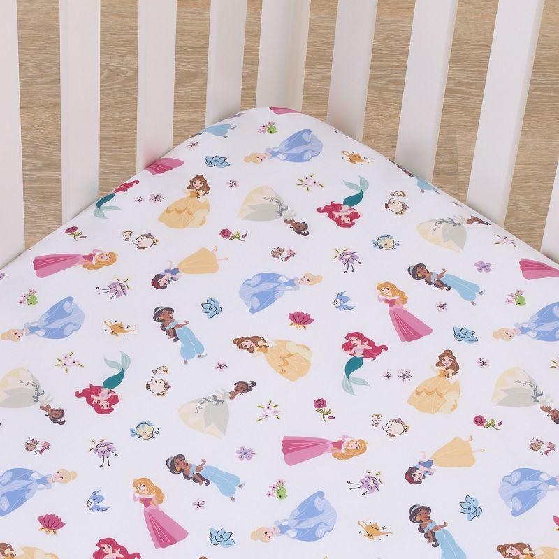 Nojo Princess Fitted Crib Sheet