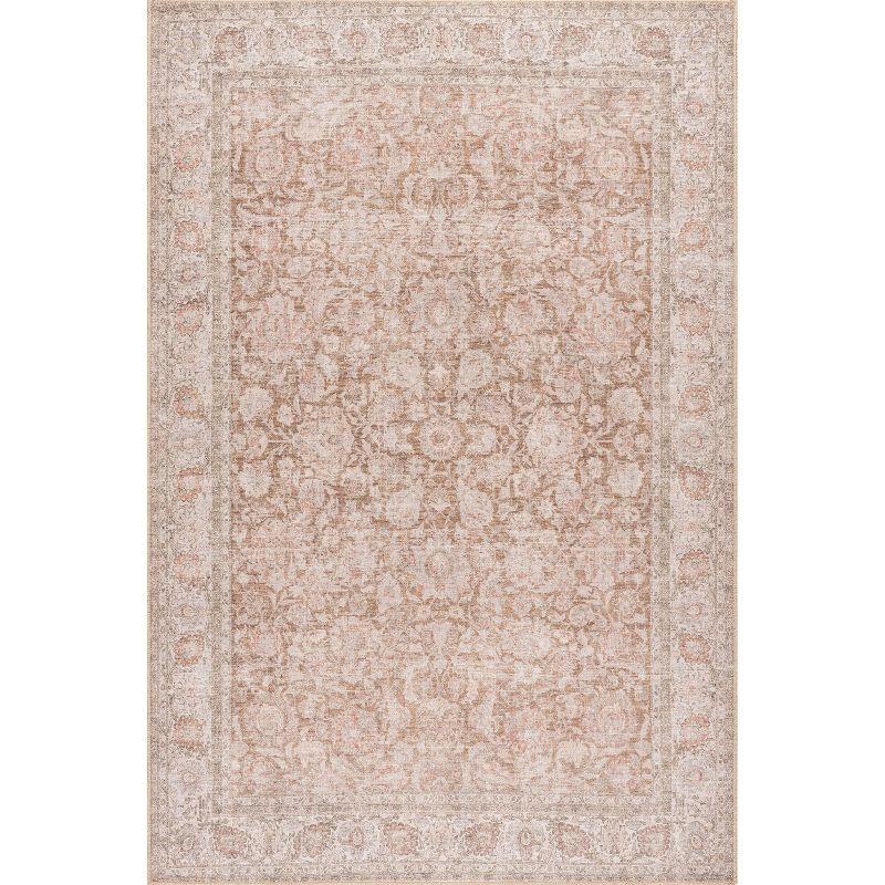 Nuloom Hillstone Collection Traditional Vintage Medallion Indoor Area Rug