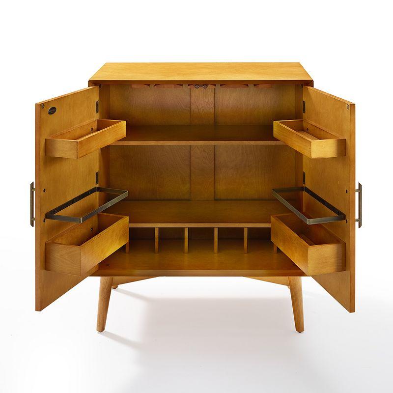 Landon Bar Cabinet Brown - Crosley