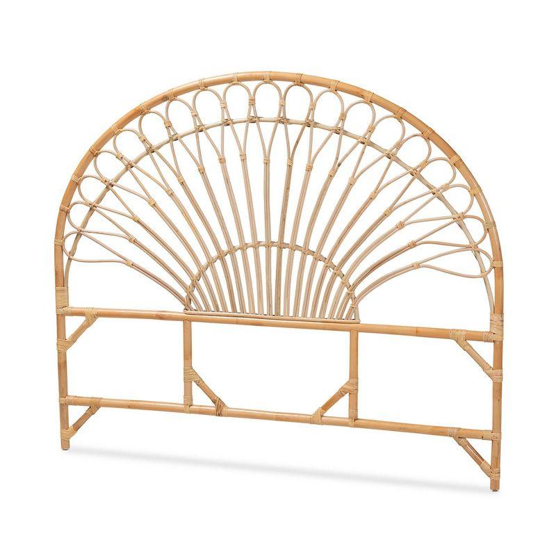 Bayou Breeze Wicker/Rattan Open-Frame Headboard