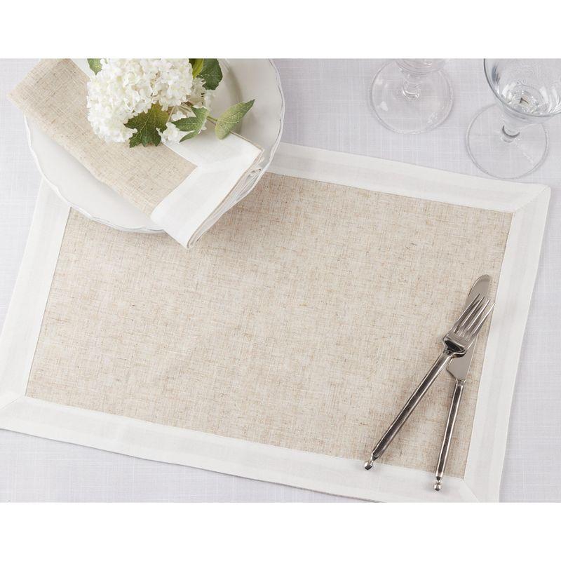 Polyester No Pattern Rectangle Placemat