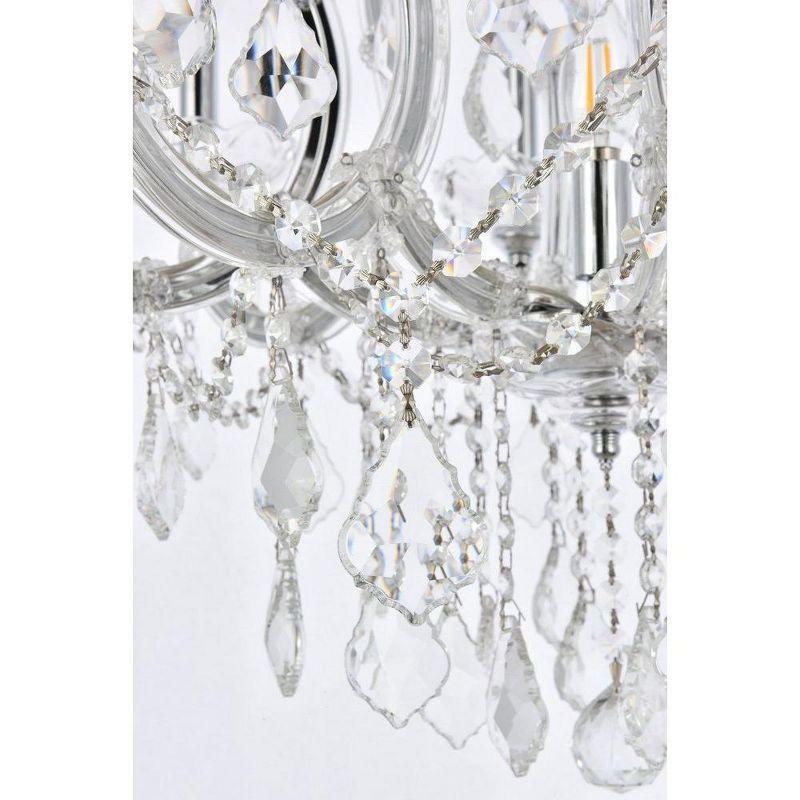 Elegant Lighting Maria Theresa 9 - Light Chandelier in  Chrome