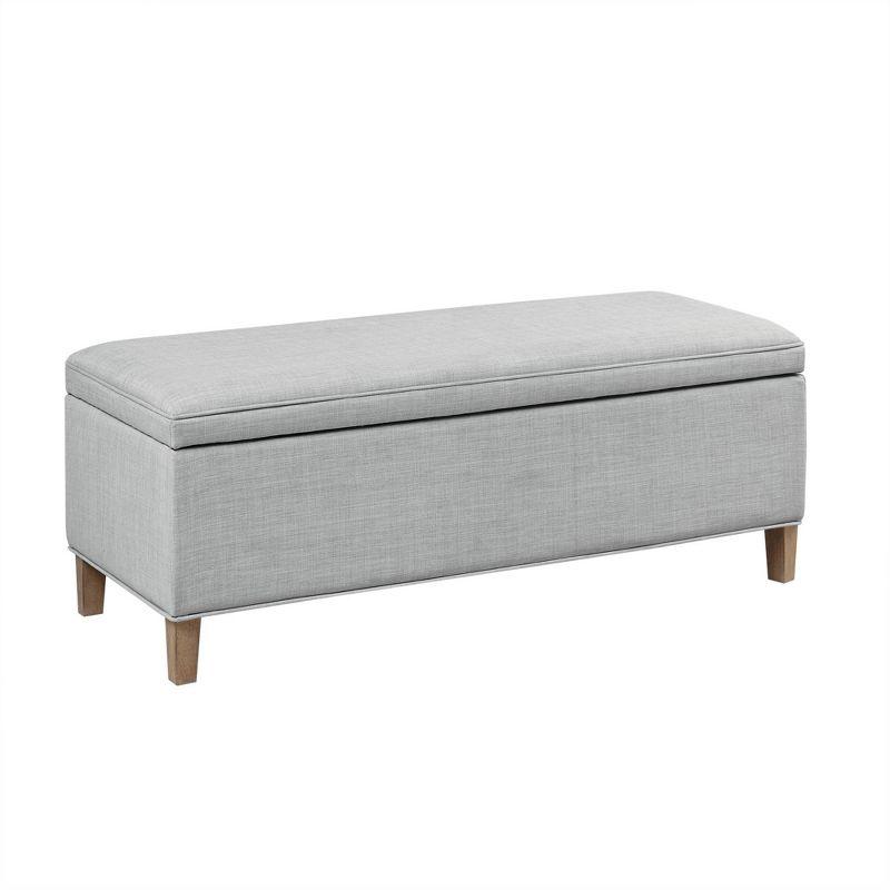 Caymus Upholstered Flip Top Storage Bench