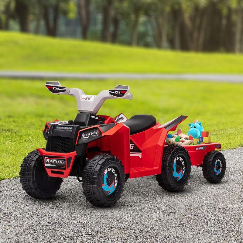 Aosom 1 Seater All-Terrain Vehicles Battery Powered Ride On