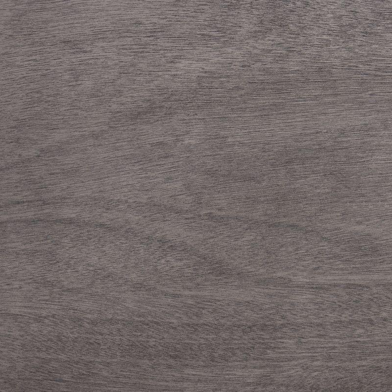 Picket House Furnishings Twin Madison Storage Bed Gray: Bedroom Furniture with Built-In Headboard Storage, Lacquered Finish