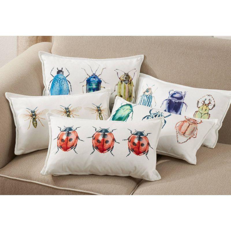 Insectes Collection Throw Pillow