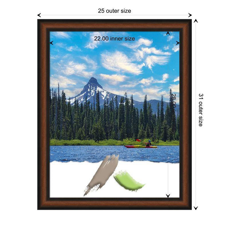 Yale Walnut 22x28 Classic Wall Picture Frame