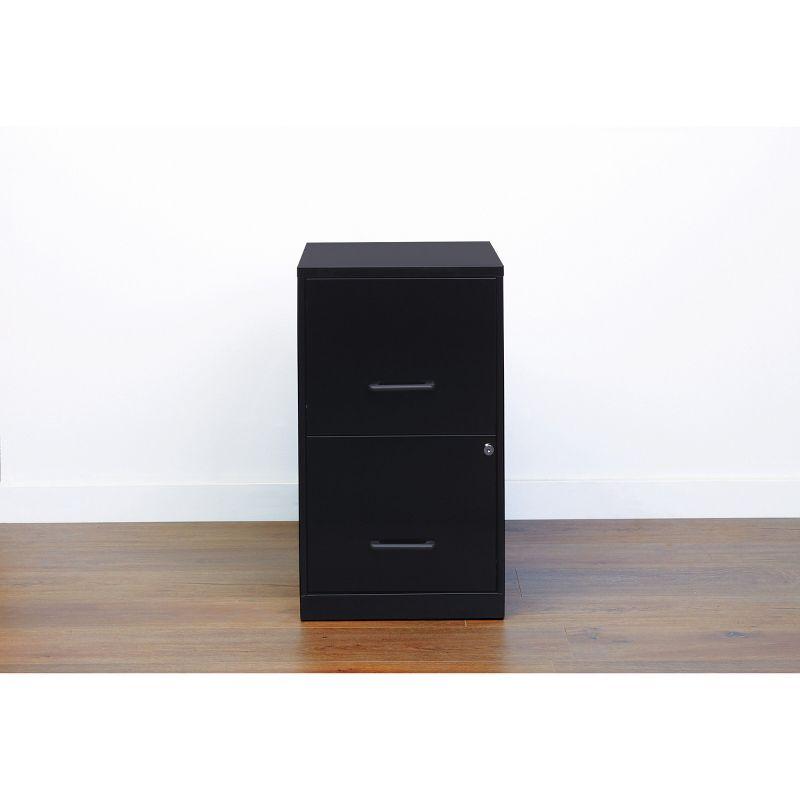 Soho 14.3'' Wide 2 -Drawer Steel File Cabinet