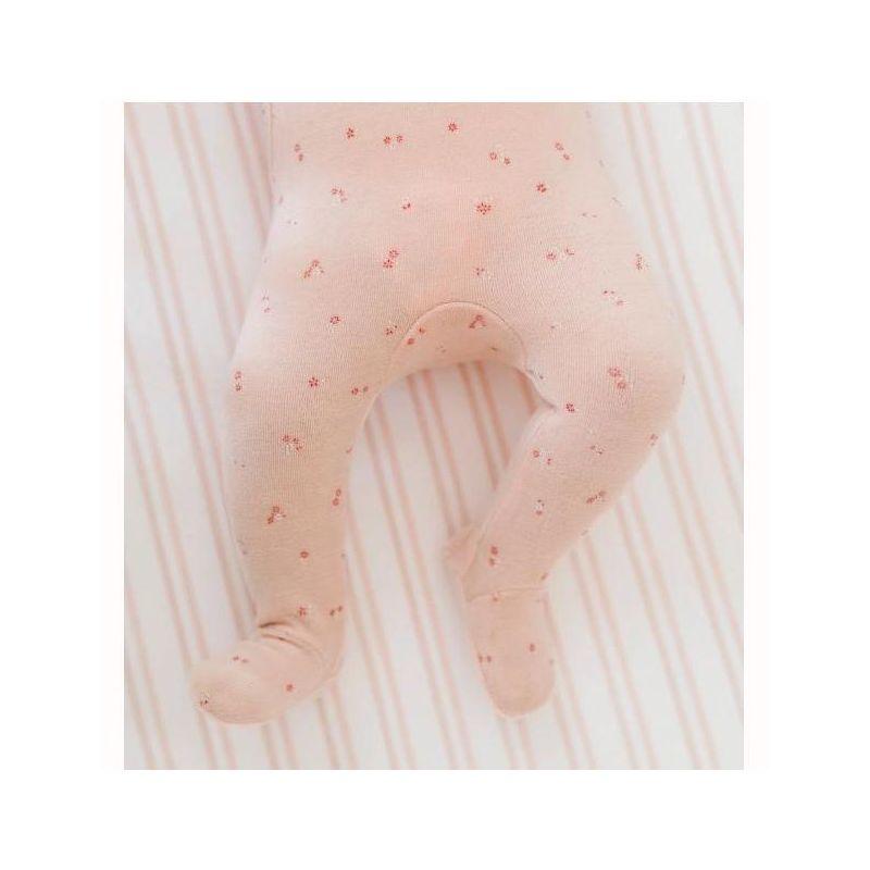 Ely's & Co. Baby Fitted Bassinet Sheet  100% Combed Jersey Cotton Pink for Baby Girl 2 Pack