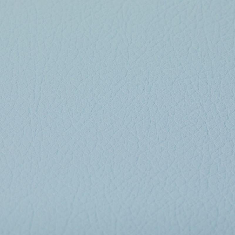 Juvale Set of 6 Blue Faux Leather Placemats for Dining Table, 17.75 x 11.75 Inches - Durable, Stylish, and Easy to Clean
