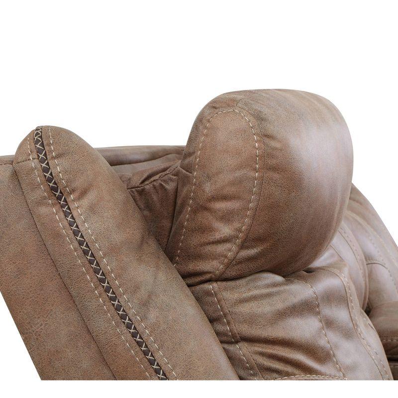 Morrison Power Recliner Sofa Camel - Steve Silver Co.