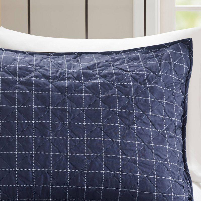Madison Park Timber 3 Piece Reversible Printed Quilt Set