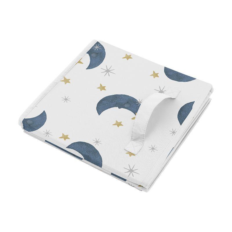 Moon And Stars Fabric Storage Bin By Sweet Jojo Designs