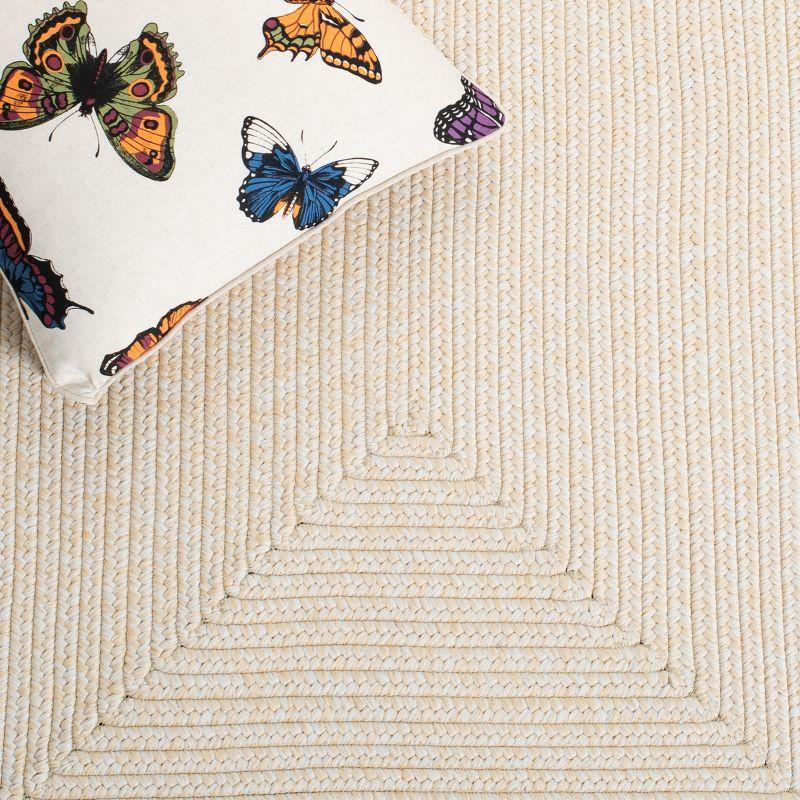 Braided BRD315 Hand Woven Area Rug - Ivory/Beige - 5'x8' - Safavieh.