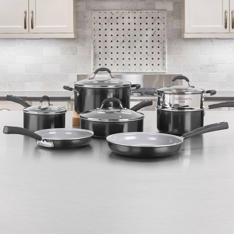 Cuisinart Ceramica XT 11pc Non-Stick Cookware Set - 54C-11BK