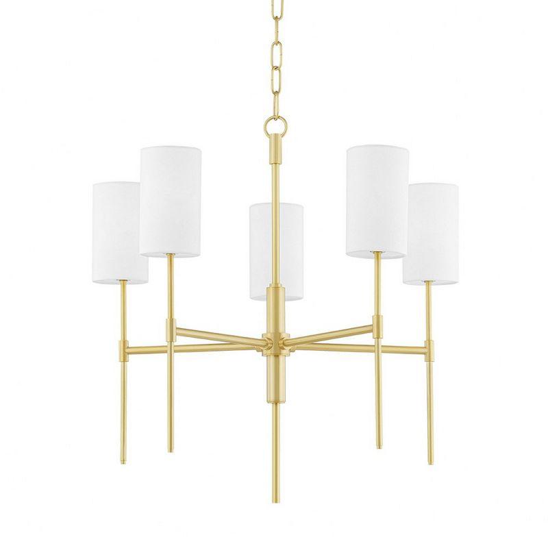 Jensine Chandelier - Antique Brass / 5 Light