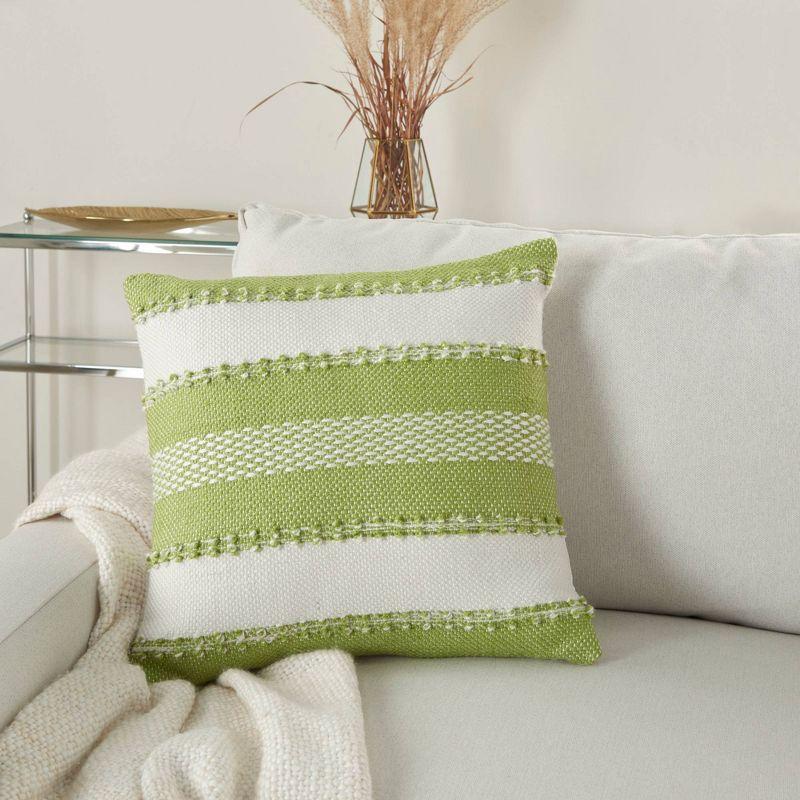 Mina Victory Striped Throw Pillow
