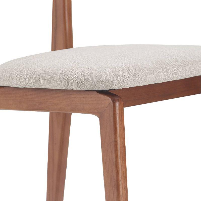 Elle Decor Coralie Mid-Century Modern Upholstered Dining Chair