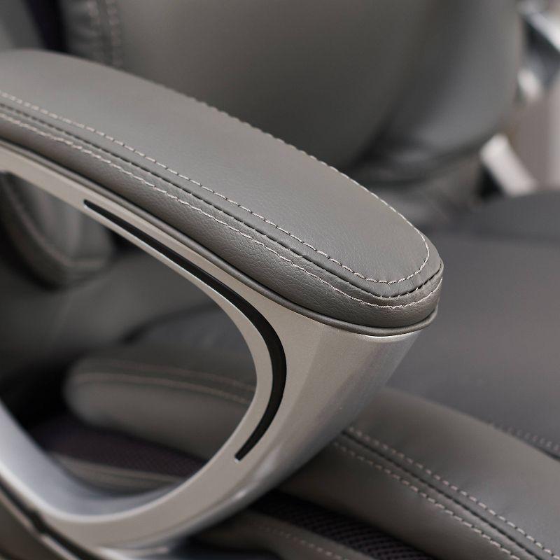 Serta Bryce Executive Office Chair with Patented AIR Lumbar Technology and Layered Body Pillows