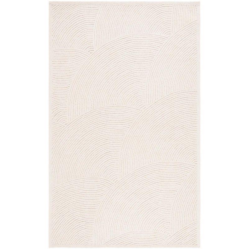 Textural TXT105 Hand Tufted Indoor Area Rug - Ivory - 6'x9' - Safavieh