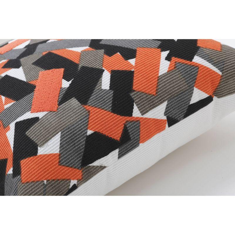 Pillow Perfect Appliqued Cotton Reversible Throw Pillow
