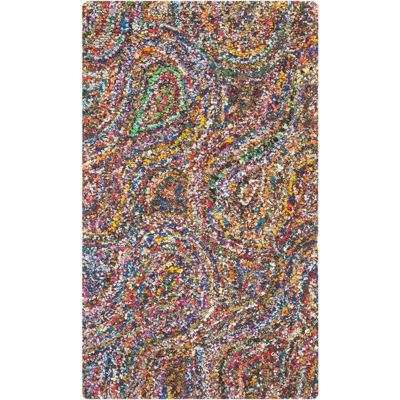 Nantucket NAN437 Hand Tufted Accent Rug - Multi - 2'3"x4' - Safavieh.