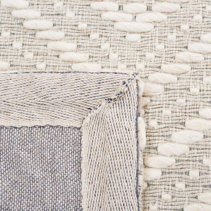 Marbella MRB324 Hand Woven Indoor Accent Rug - Ivory/Beige - 4'x6' - Safavieh