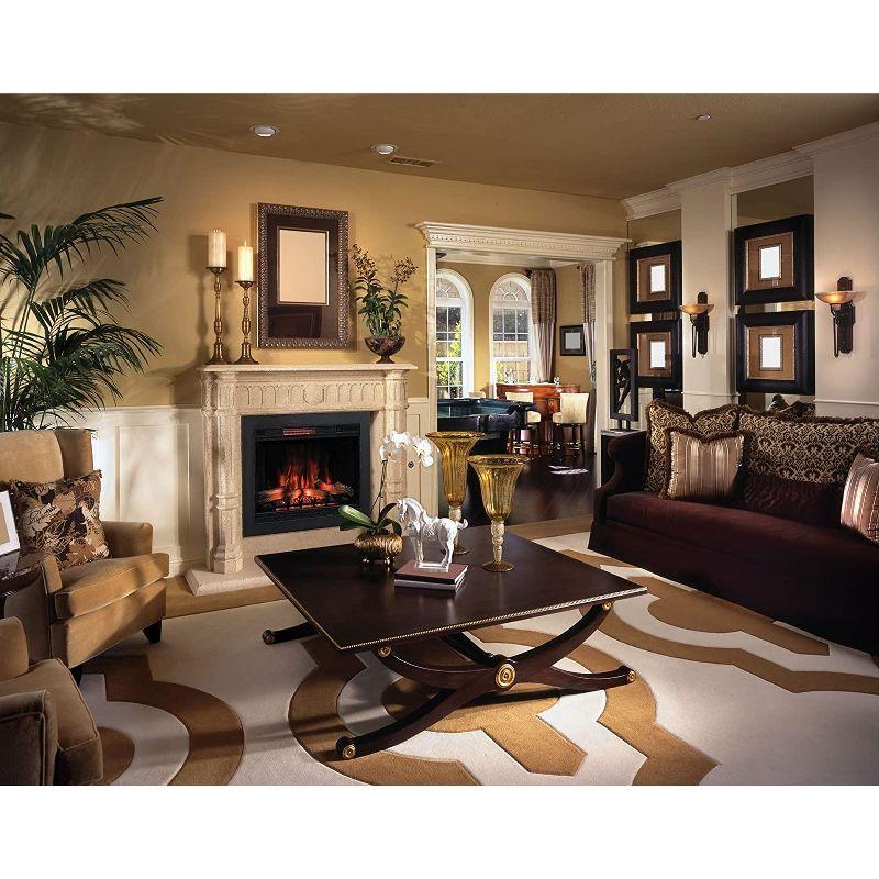 Classic Flame 33" 3D Spectrafire Plus Infrared Electric Fireplace Insert - Black, 33II042FGL