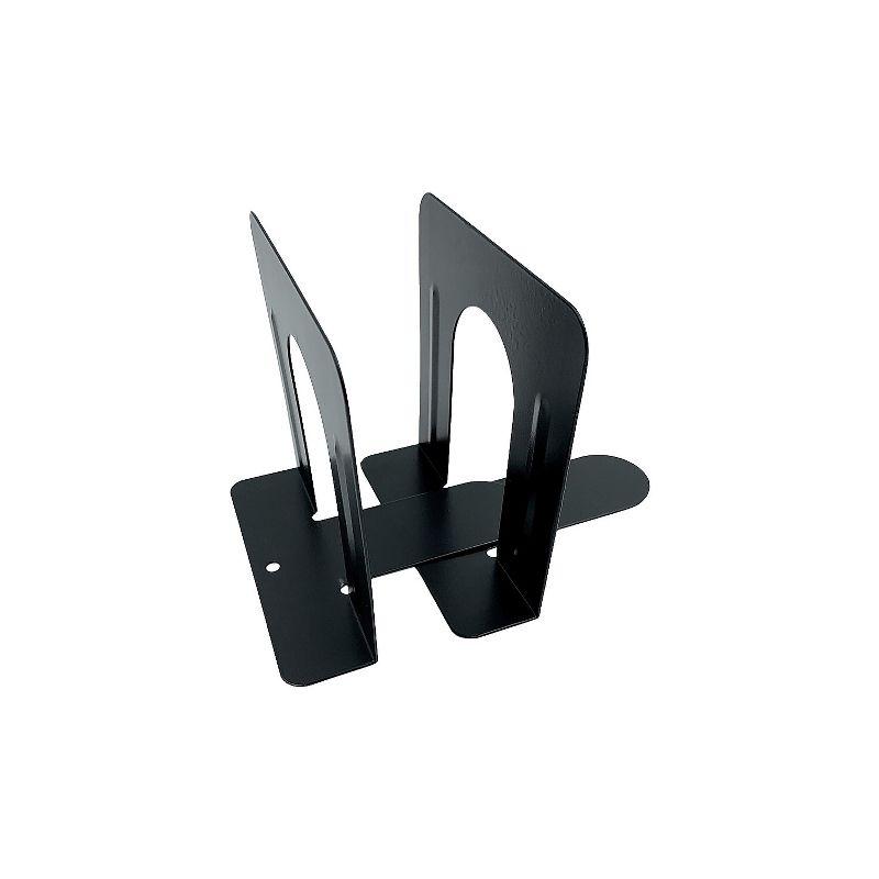 Huron 4.75 Steel Bookends Black Pair HASZ0038