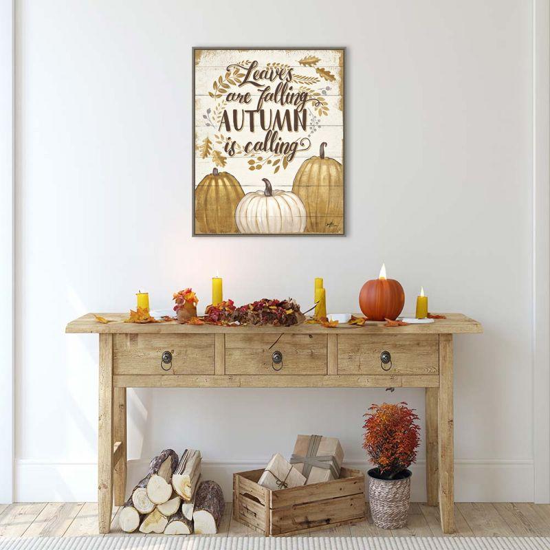 Amanti Art Grateful Season II by Janelle Penner Canvas Wall Art Print Framed 23 x 28-in.