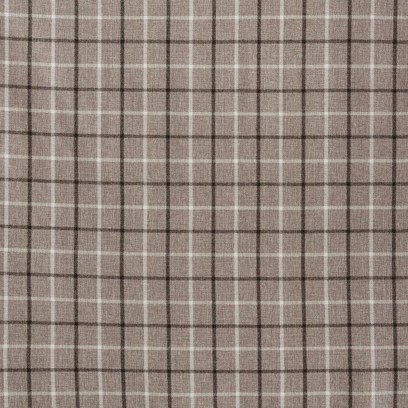 Anaheim Woven Plaid Room Darkening Thermal Fleece Lined Single Curtain Panel