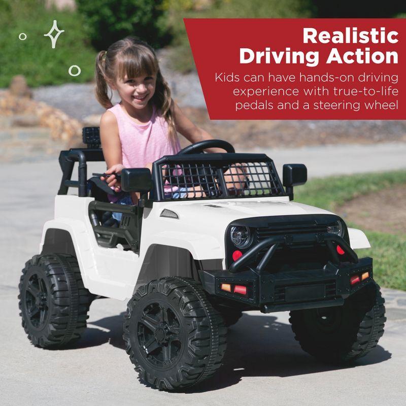 Best Choice Products 12V Kids Ride On Truck Car w/ Parent Remote Control, Spring Suspension, LED Lights