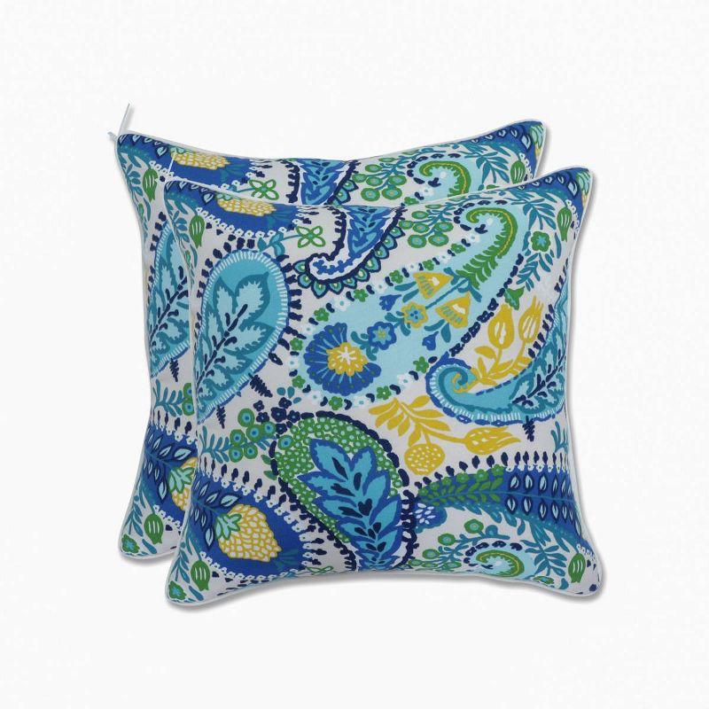 Pillow Perfect  Paisley Throw Pillow | Wayfair
