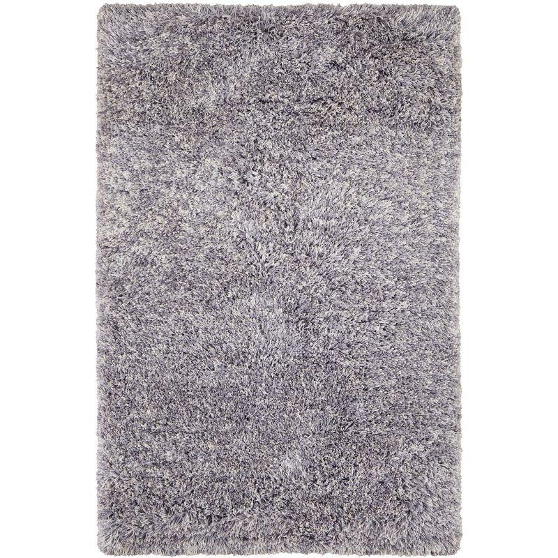 Gray Tufted Handmade Reversible Synthetic Area Rug