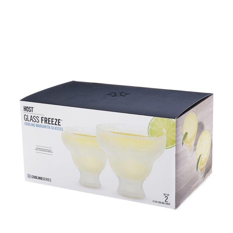 Glass Margarita FREEZE Cooling Cup