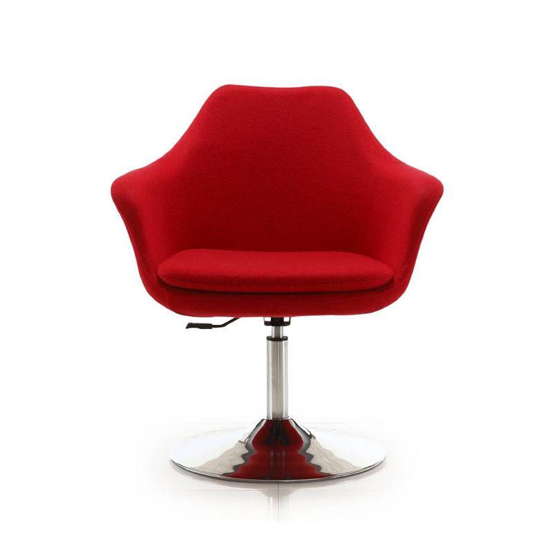 Hillmon Upholstered Swivel Armchair